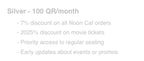 Subscription packages